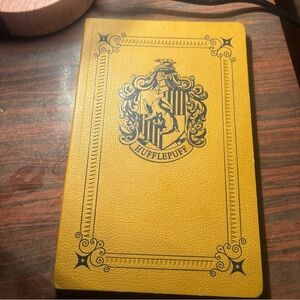 Harry Potter Yellow Hufflepuff Journal